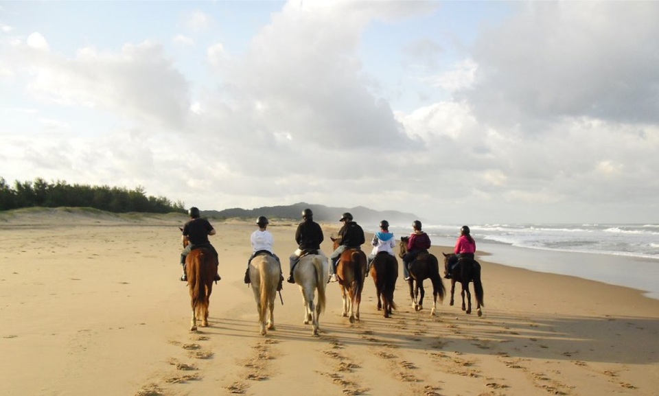 2 days at a B&B in St. Lucia with horse riding on the beach and in the iSimangaliso Wetland Park 